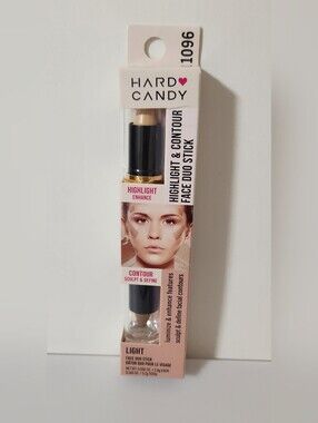 #1096 Light Hard Candy Look Pro! Highlight & Contour Duo